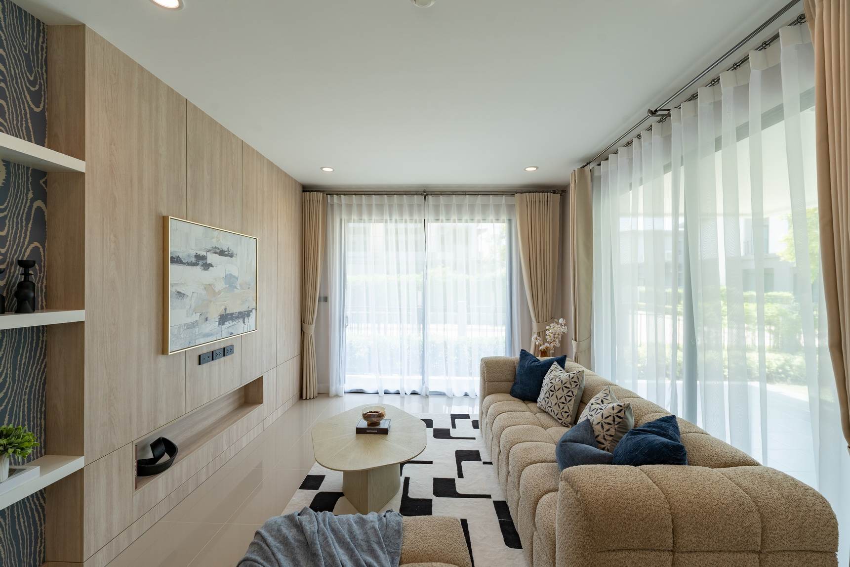 บรรยากาศ Living Room ในบ้าน VENUE