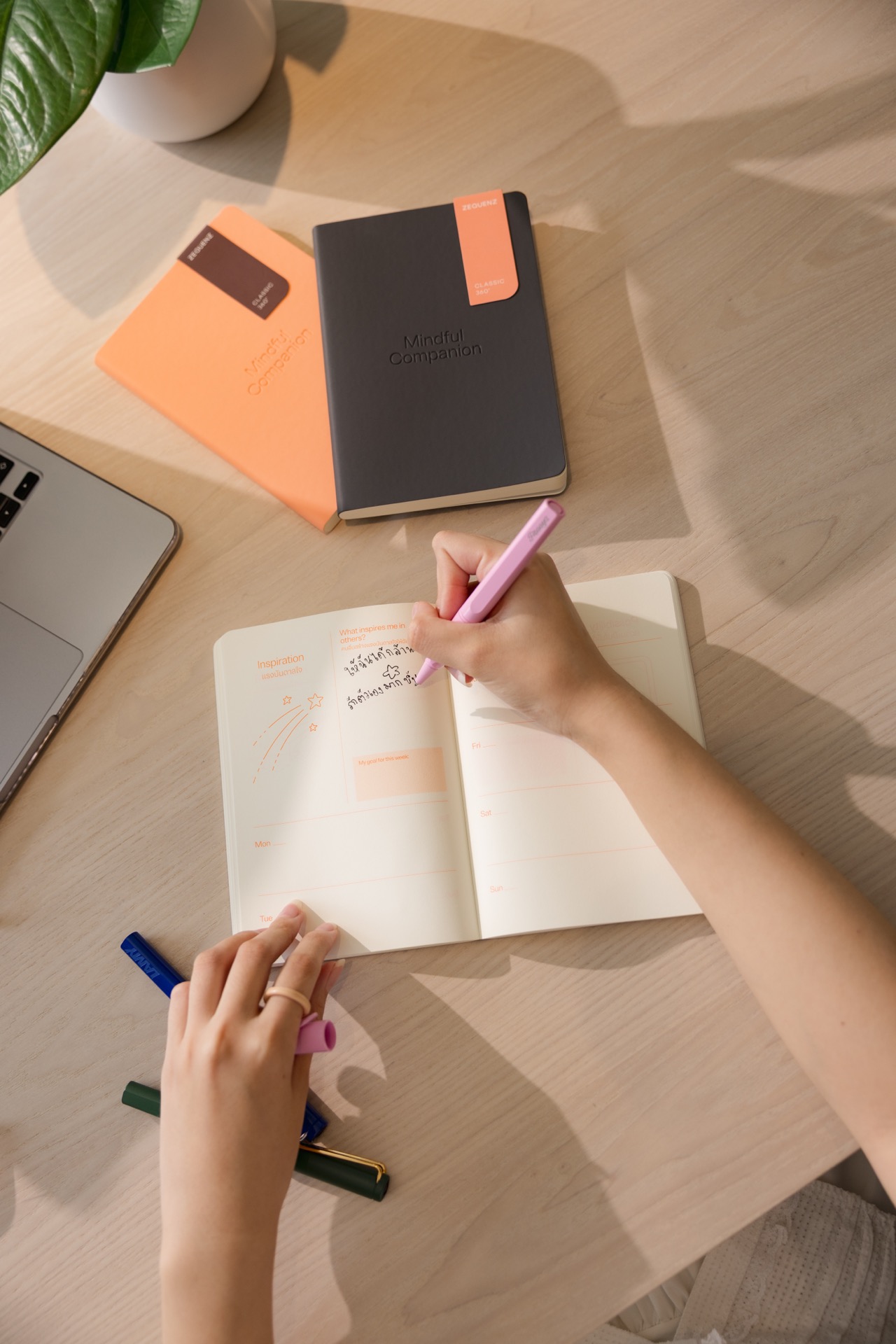 Mindful Work Companion สมุดบันทึกดูแลใจคนทำงาน