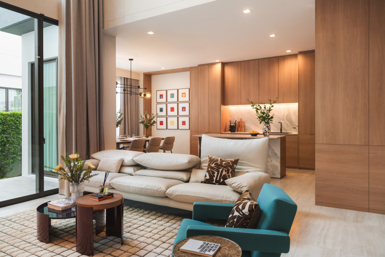 บ้านตกแต่งพร้อมอยู่ภายใต้แคมเปญ THE CULTIVAR ATELIER – The Art of Personal Curation โครงการเดอะ เจนทริ คัลทิวาร์ พระราม 9