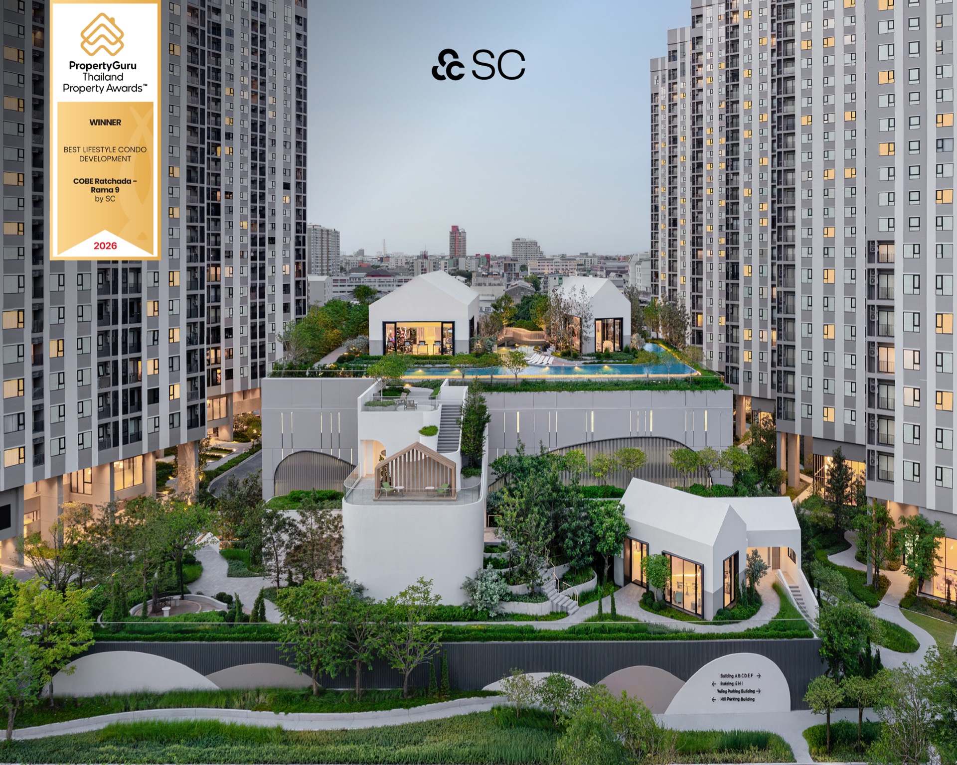 SC รับรางวัล PropertyGuru Thailand Property Awards 2026