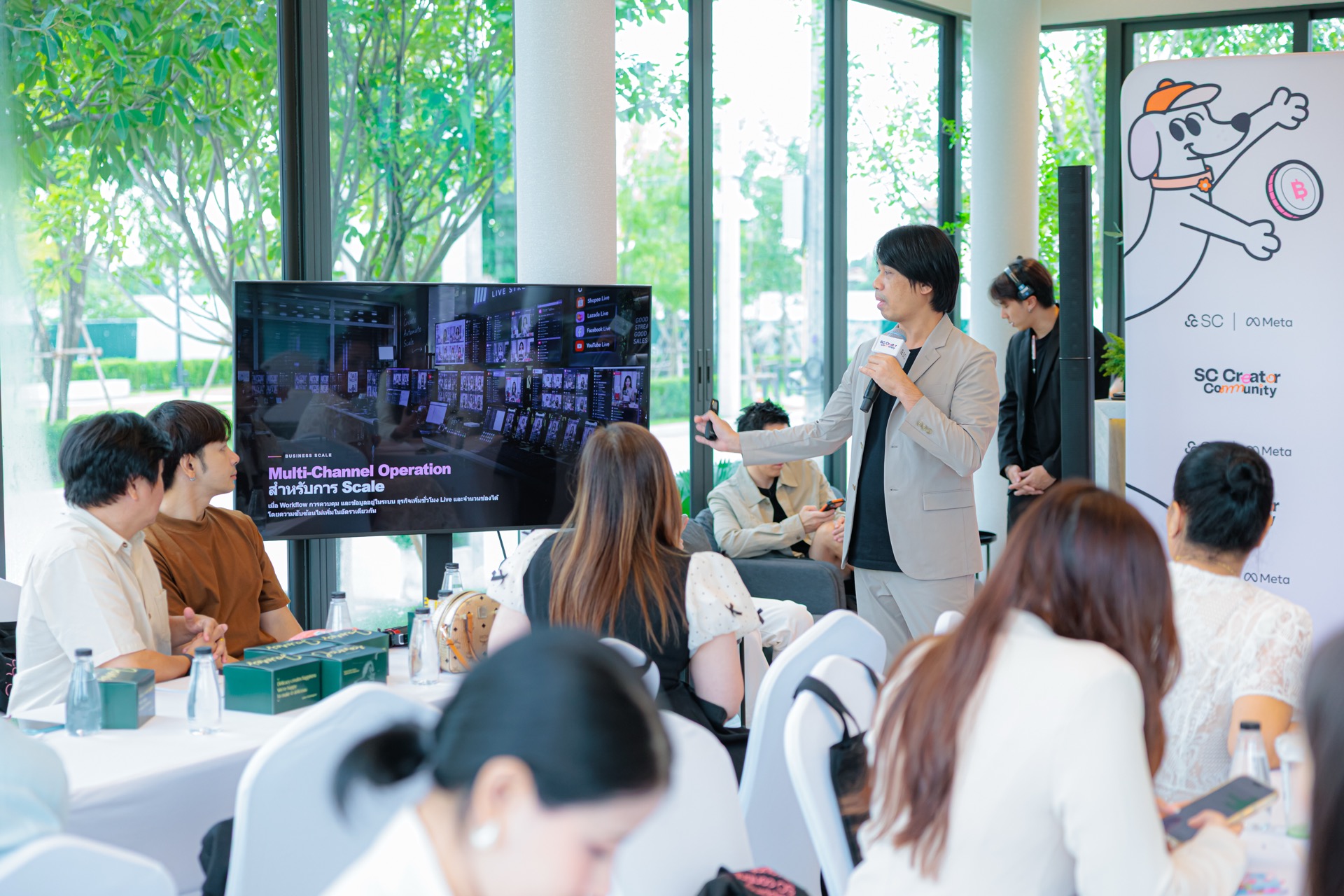 ครีเอเตอร์ร่วมเวิร์คช้อปในงาน SC Creator Community