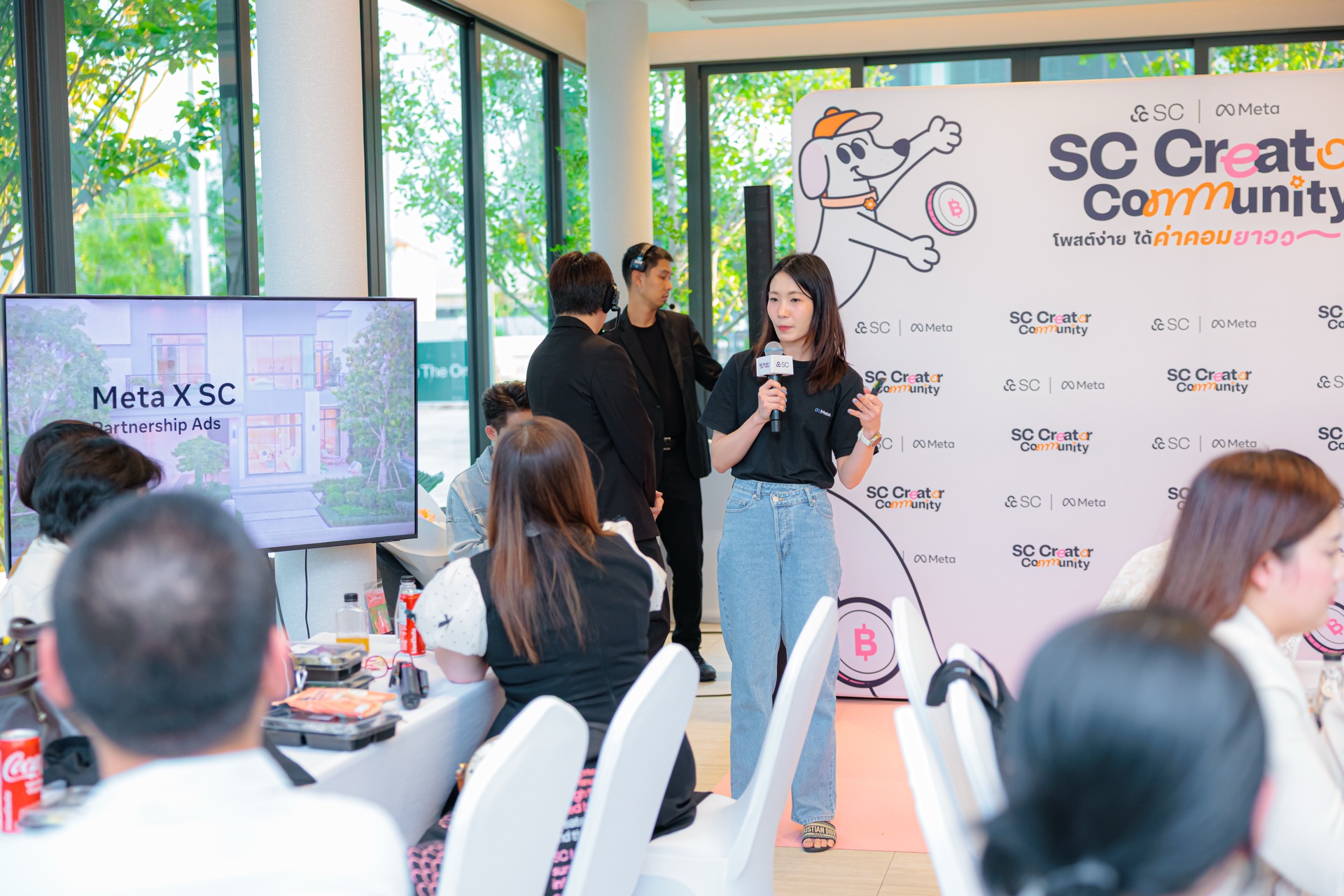 ครีเอเตอร์สำรวจพื้นที่จริงของโครงการในงาน SC Creator Community