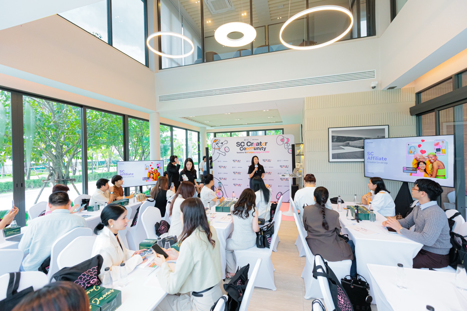 ผู้เข้าร่วมงาน SC Creator Community ณ โครงการบางกอก บูเลอวาร์ด ติวานนท์–ดอนเมือง