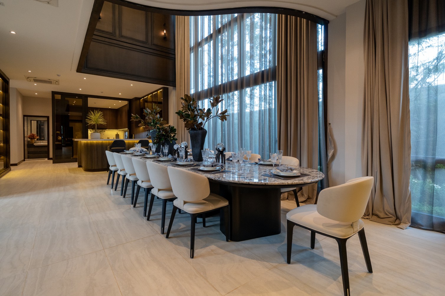 บรรยากาศบ้านตัวอย่างแกรนด์ บางกอก บูเลอวาร์ด ซีรีส์ใหม่ RELIÉE และ NIVEAUX