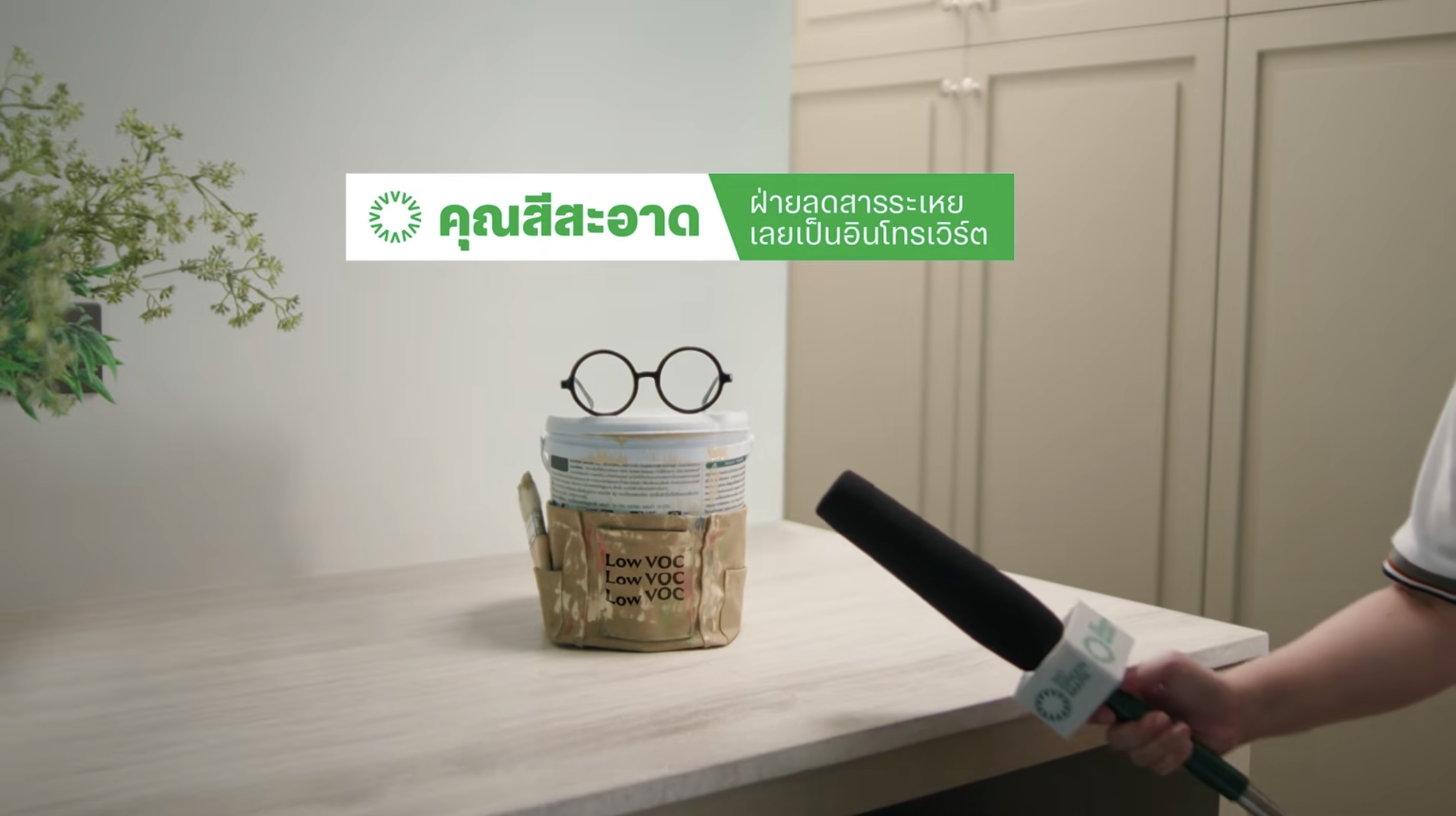 สีบ้าน Low-VOC