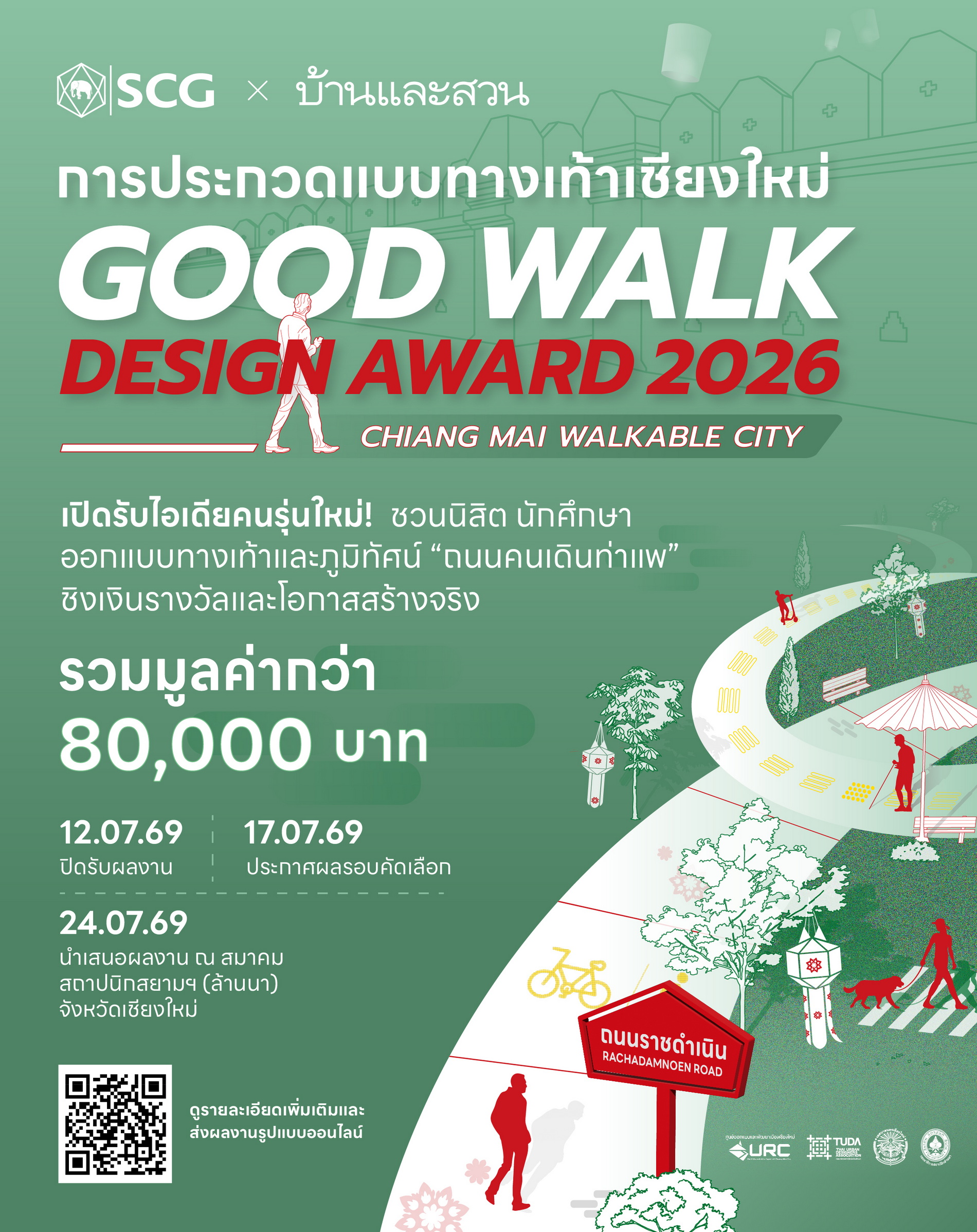 โปสเตอร์ GOOD WALK DESIGN AWARD 2026