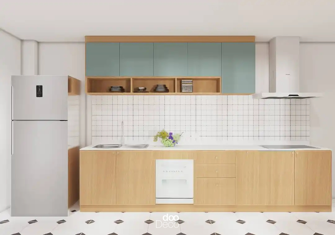 ตัวอย่างงานออกแบบและติดตั้งภายในแบบ Built-in โดย dooDeco