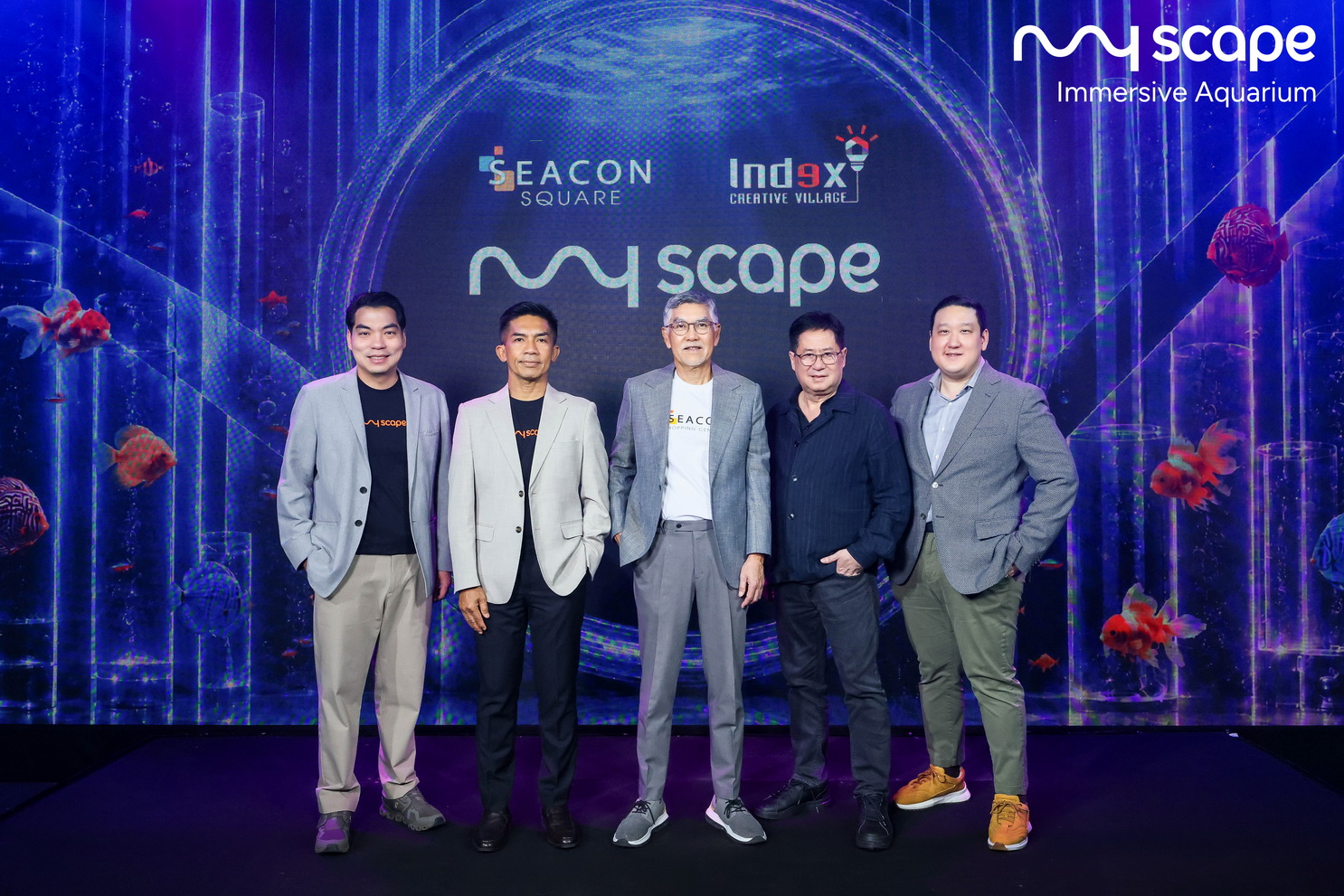 ภาพบรรยากาศโครงการ Immersive Aquarium