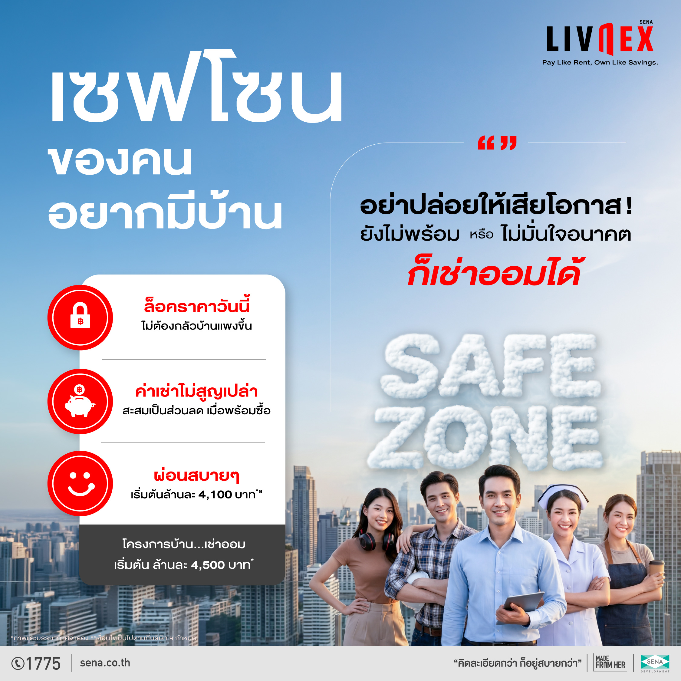 ภาพ LivNex เช่าออมบ้าน 2