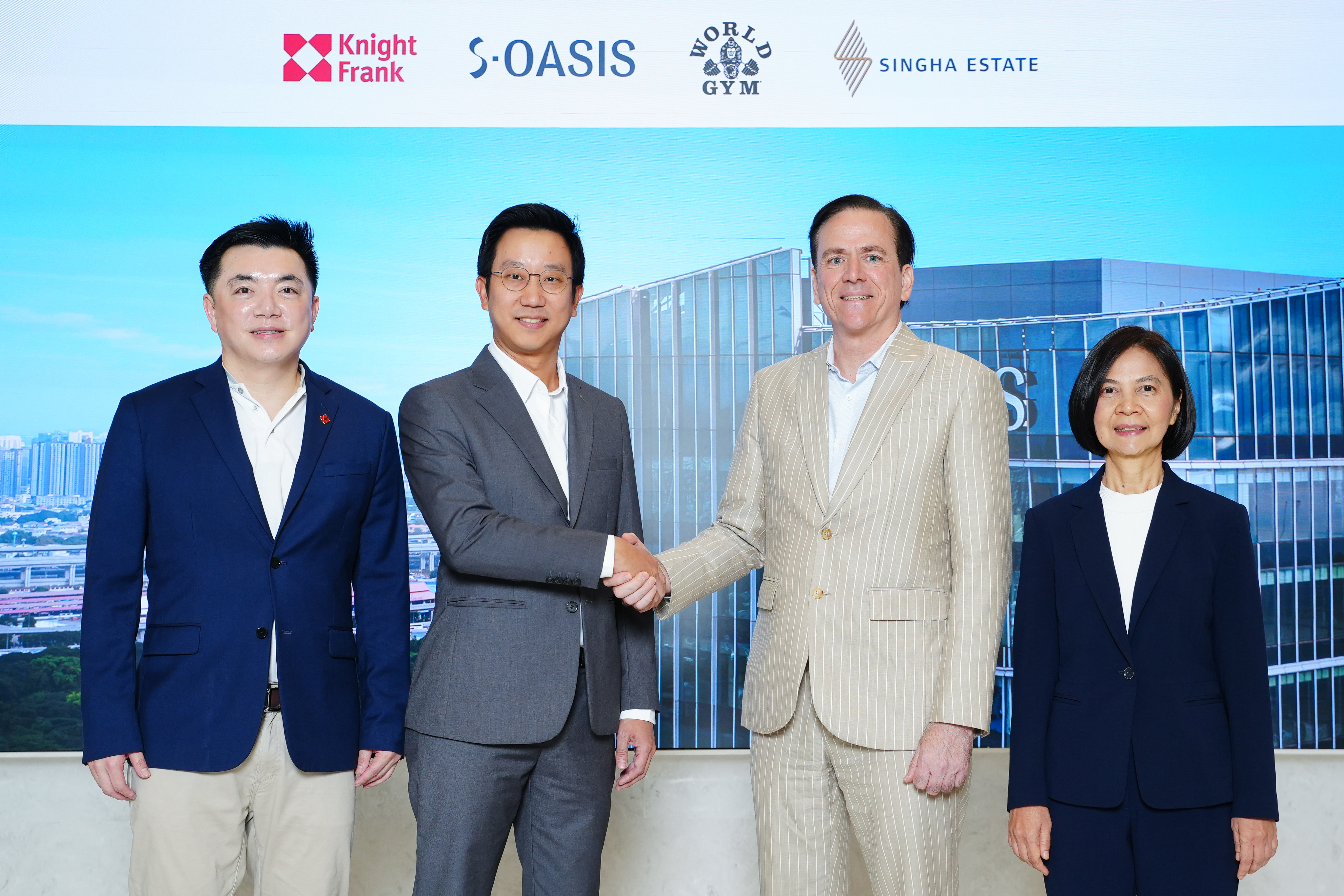 ภาพประกอบข่าว สิงห์ เอสเตท จับมือ World Gym ขยายสาขาสู่ S-OASIS