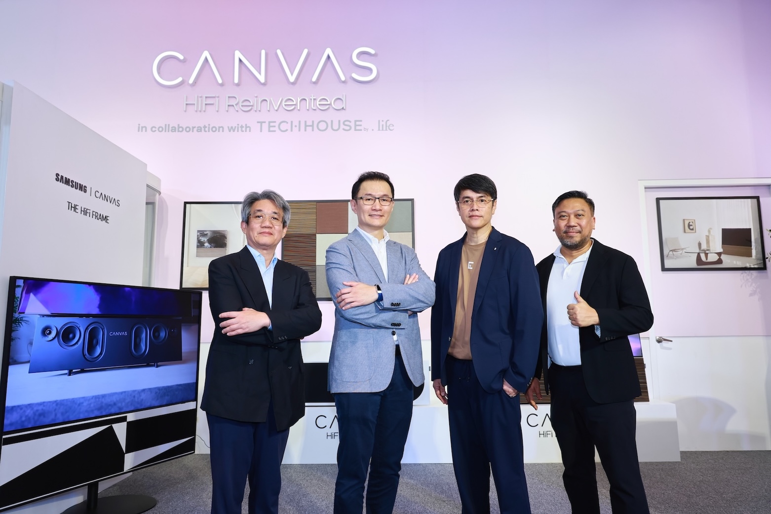 บรรยากาศภายในโชว์รูม CANVAS Space ณ โซน The Storey โครงการ One Bangkok