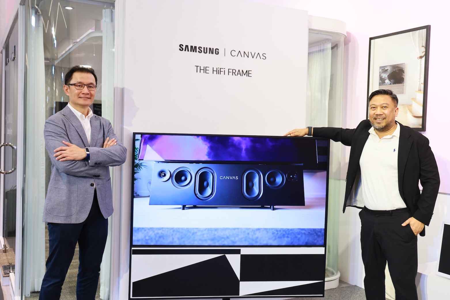 บรรยากาศภายในโชว์รูม CANVAS Space