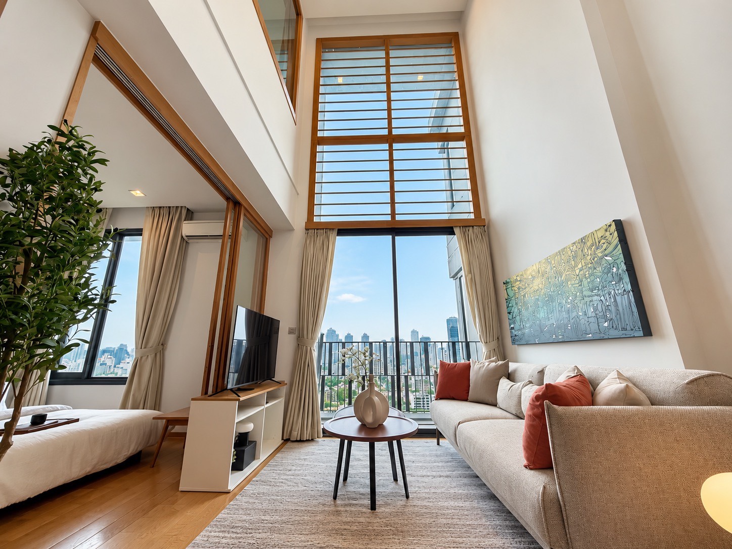 ห้องชุดภายใต้การบริหารของซอนทานาในโครงการแบรนด์ THE BASE และ CANVAS