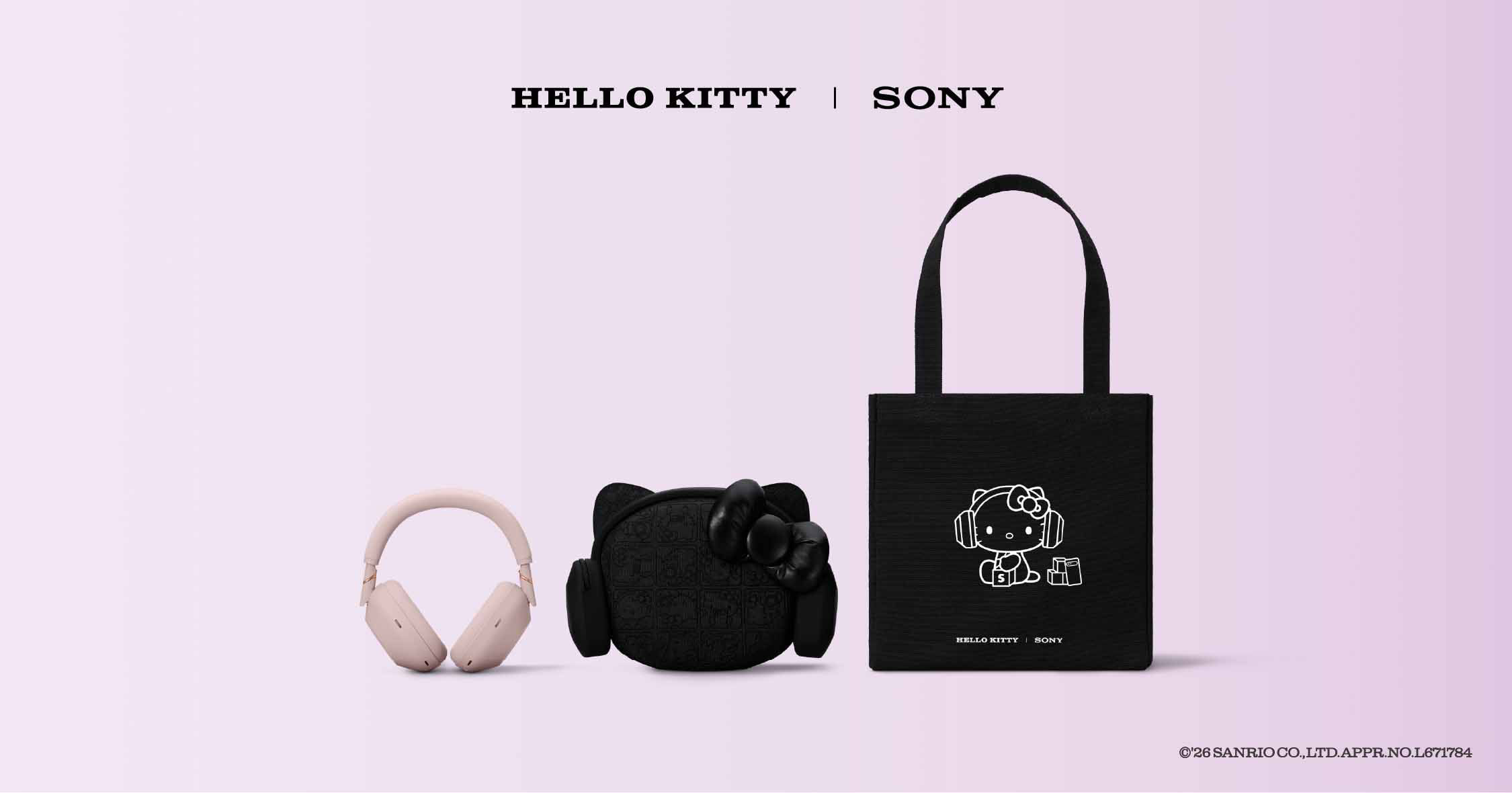 หูฟังไร้สายตัดเสียงรบกวน WH-1000XM6 รุ่น Hello Kitty