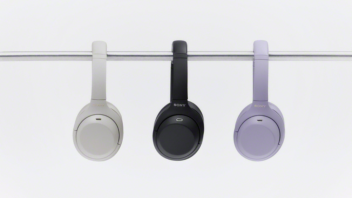 หูฟัง Sony WH-1000XM4C 3 สี ดำ เงินแพลทินัม และม่วงลาเวนเดอร์