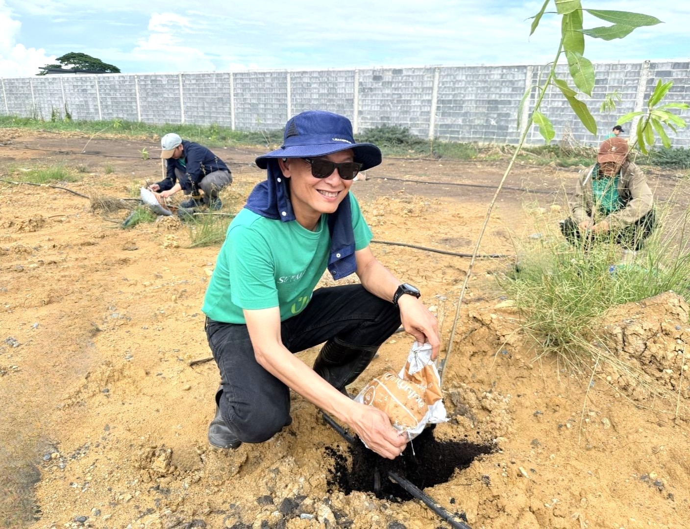 ภาพกิจกรรมปลูกป่าโครงการป่าสร้างสุข ศุภาลัย