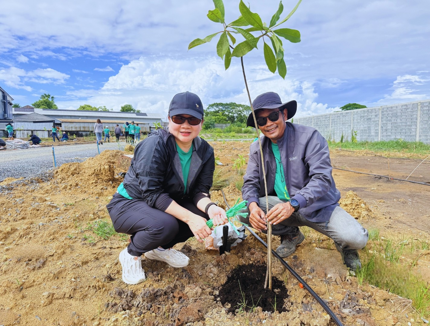 ภาพกิจกรรมปลูกป่าโครงการป่าสร้างสุข ศุภาลัย