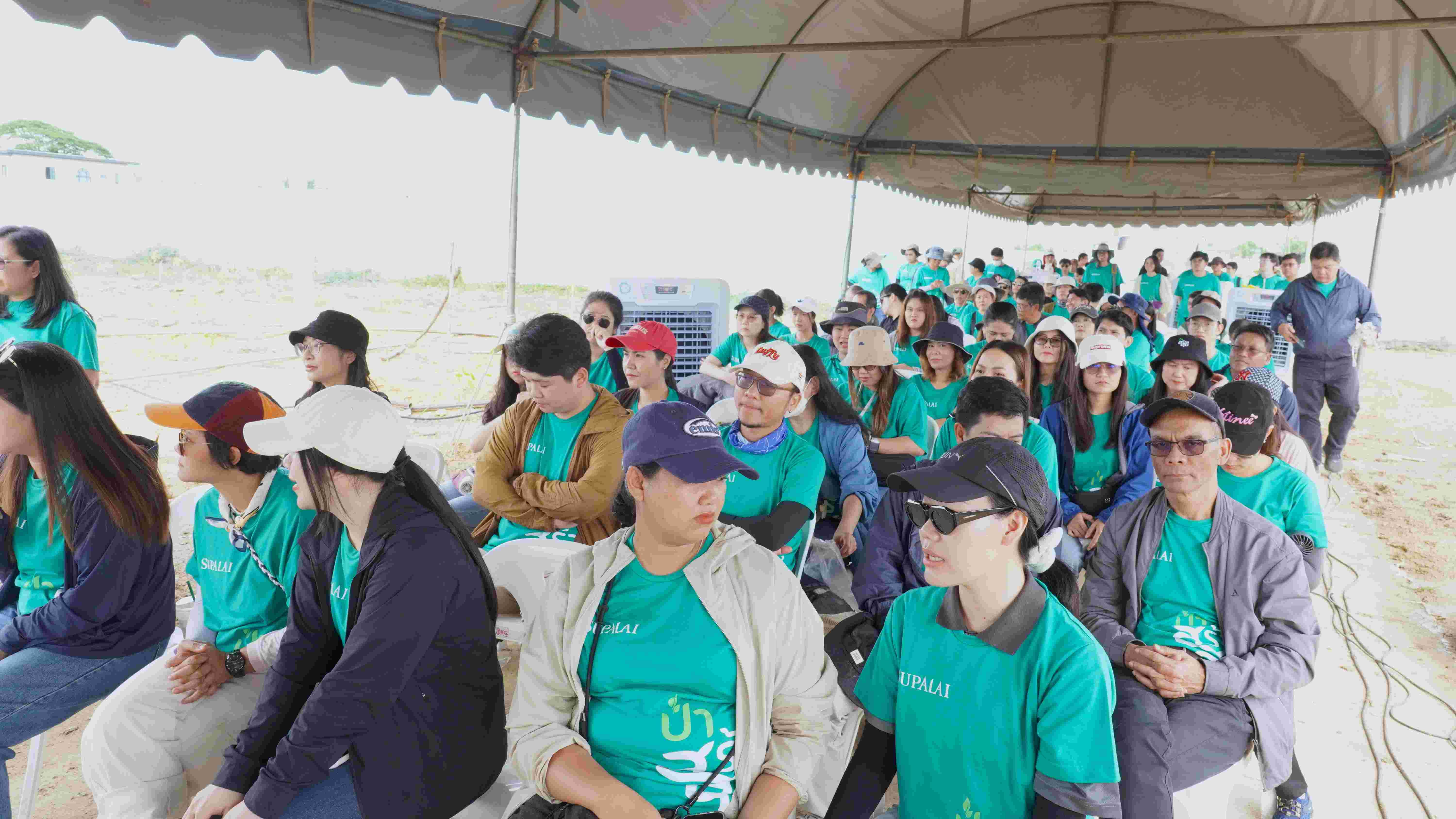ภาพกิจกรรมปลูกป่าโครงการป่าสร้างสุข ศุภาลัย