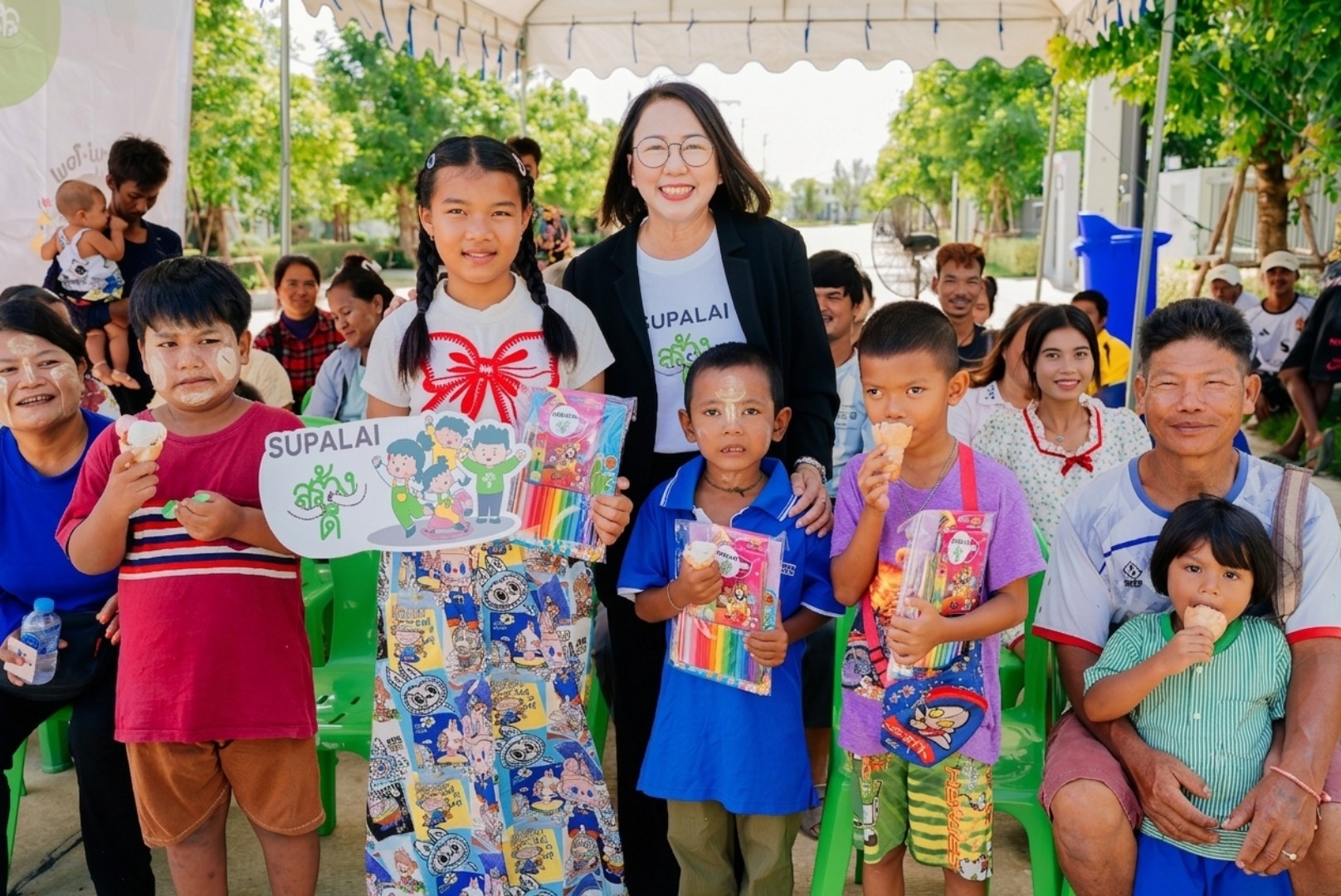 กิจกรรมน้องสุขดี พี่สุขใจ