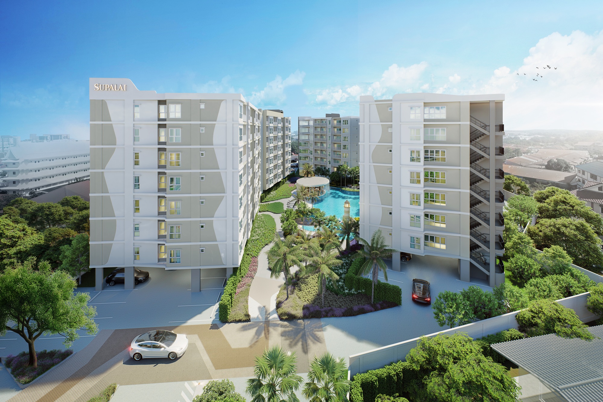 Supalai Sense Pattaya ภาพรวมโครงการ