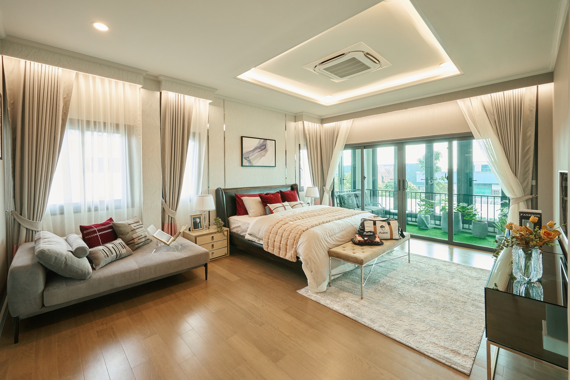 ภาพภายในบ้านตัวอย่างโครงการศุภาลัย พรีมา วิลล่า พัทยา