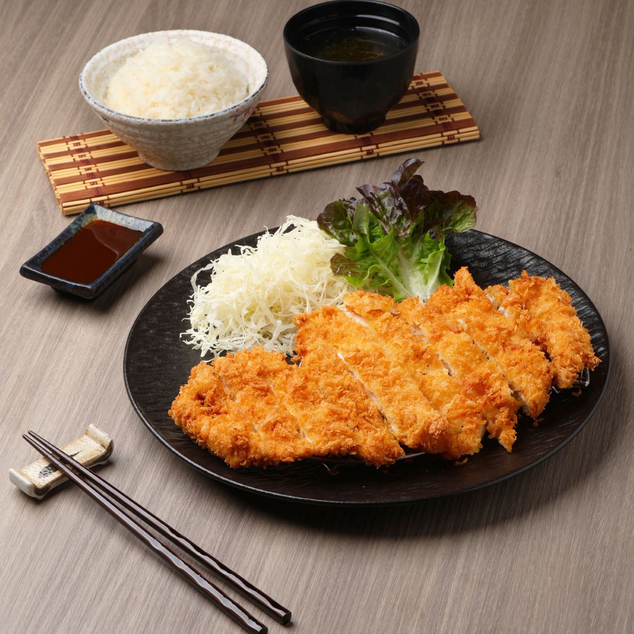ชุดไก่คัตสึจัมโบ้ ของร้านไทโชเต