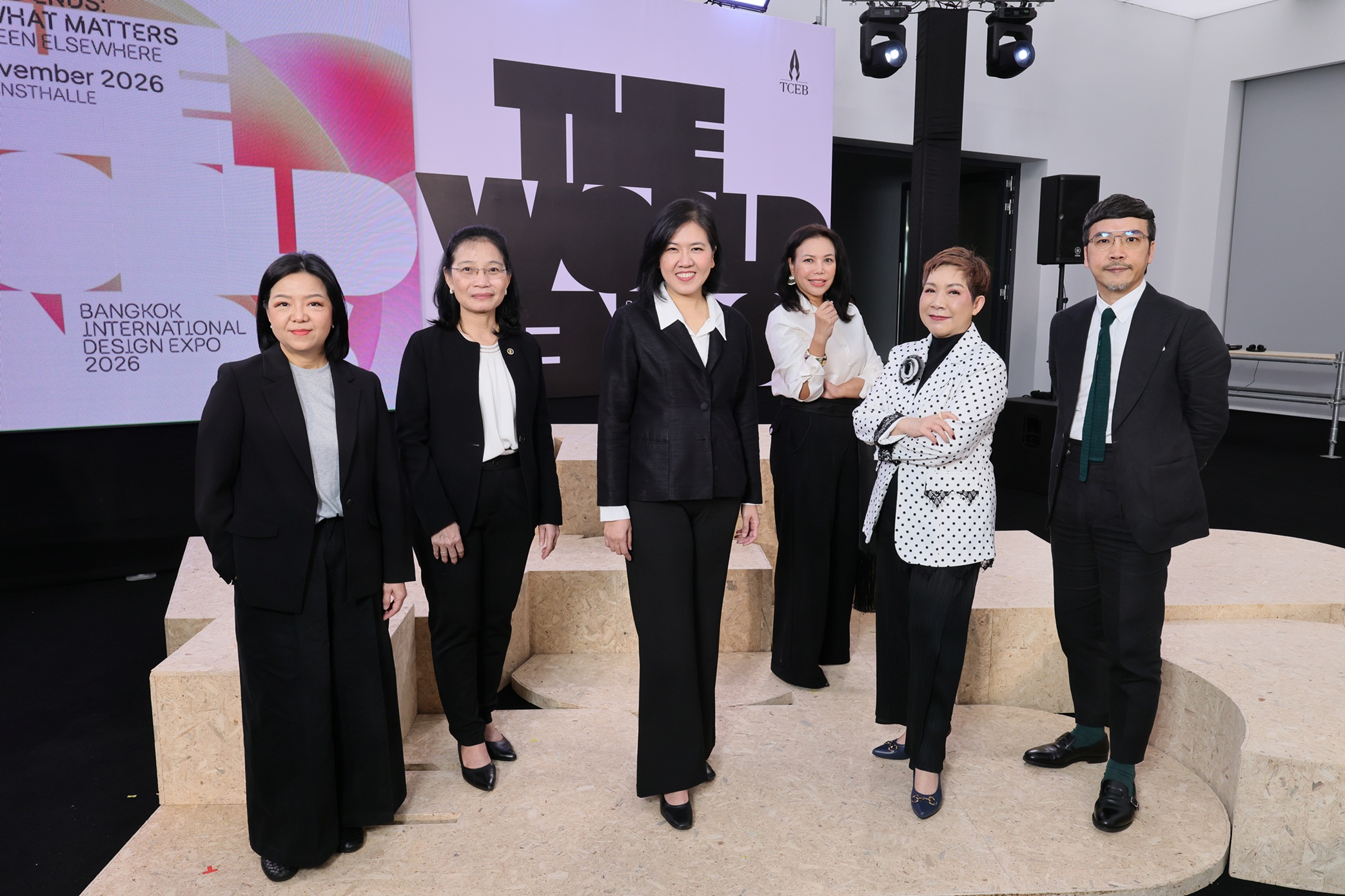 บรรยากาศการแถลงข่าวงาน THE WORLD ENDS 2026