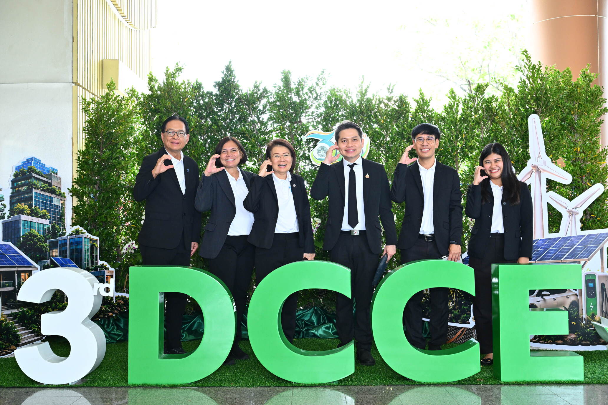 ภาพบรรยากาศพิธีมอบรางวัล DCCE Climate Partner Award 4