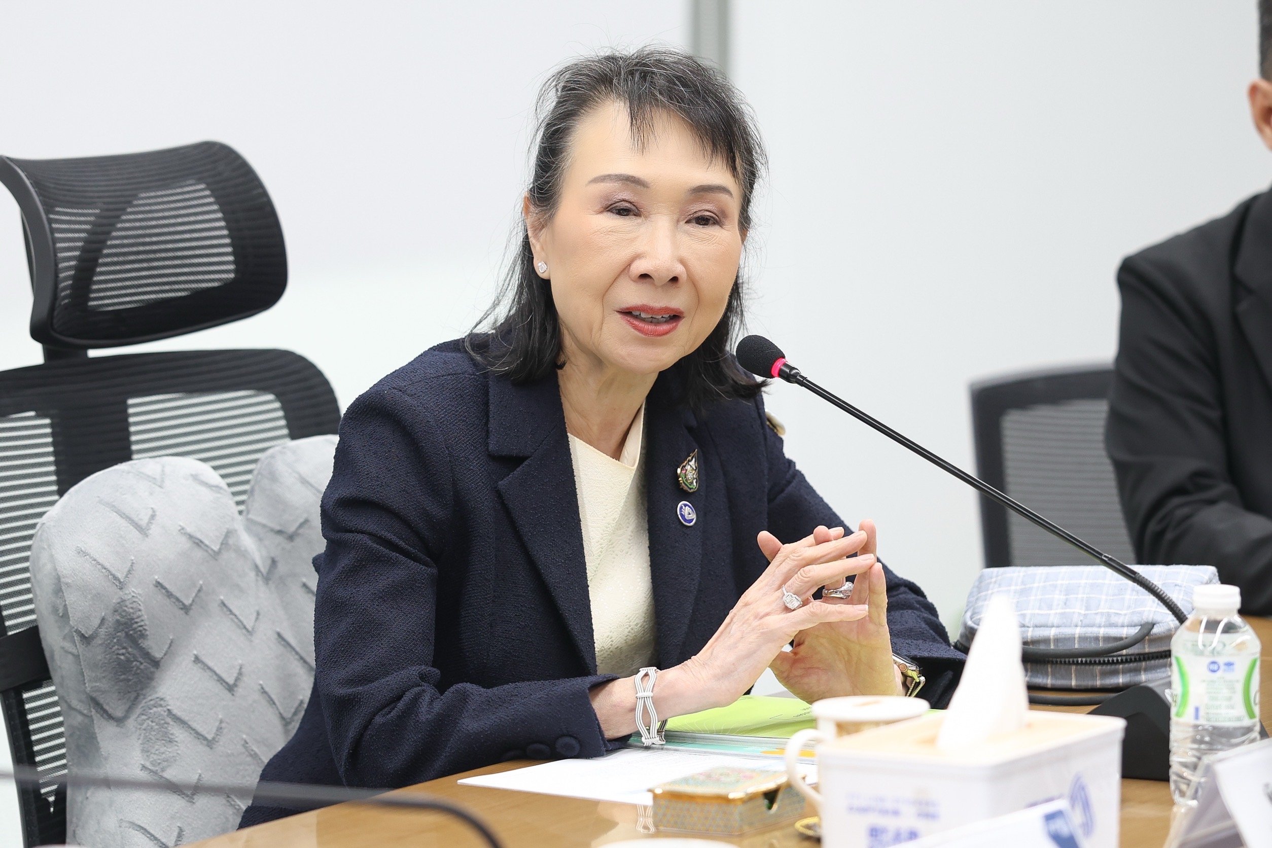 นางพิมพ์ใจ ลี้อิสสระนุกูล ประธานสภาอุตสาหกรรมแห่งประเทศไทย