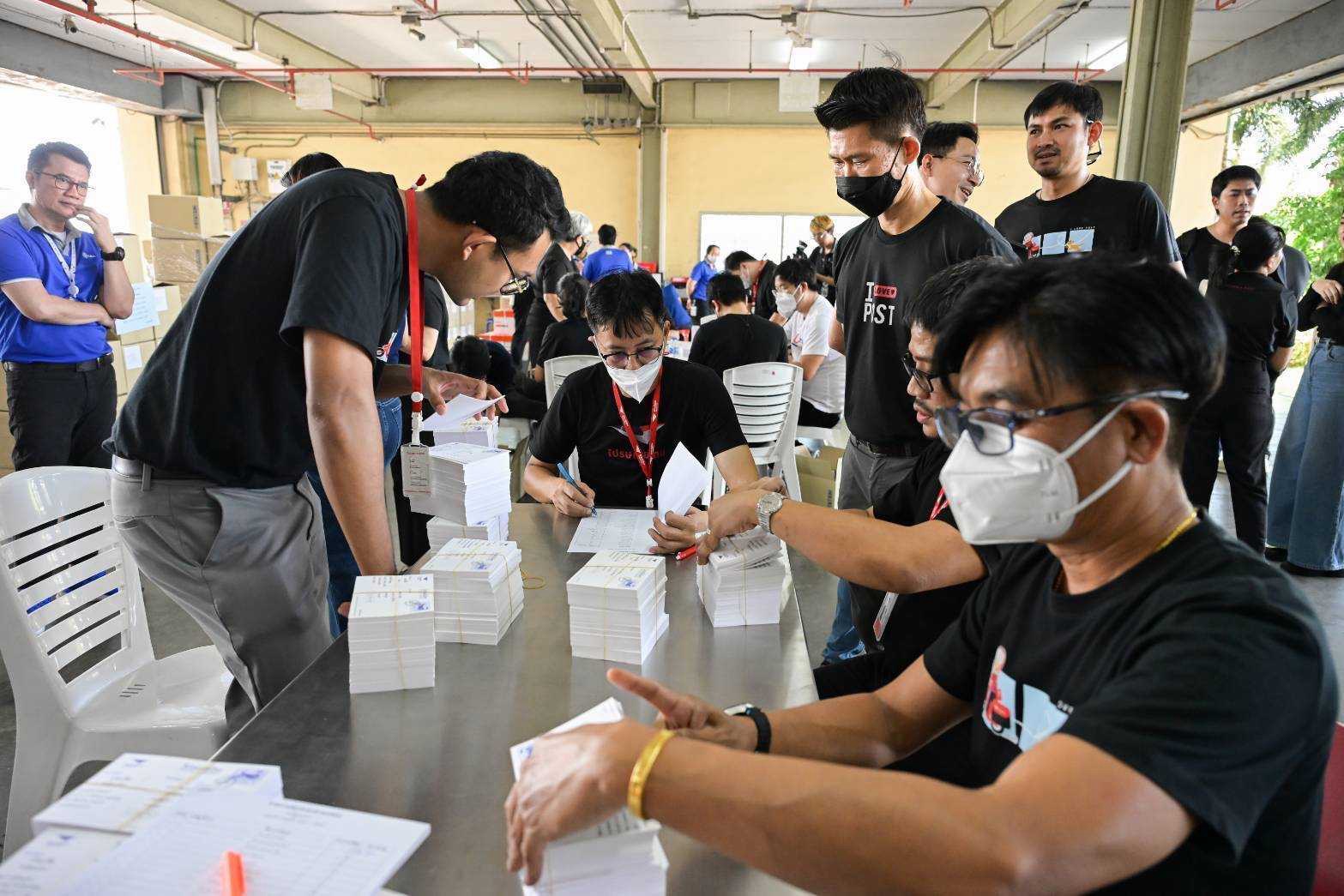 ภาพบรรยากาศการจับรางวัล 7