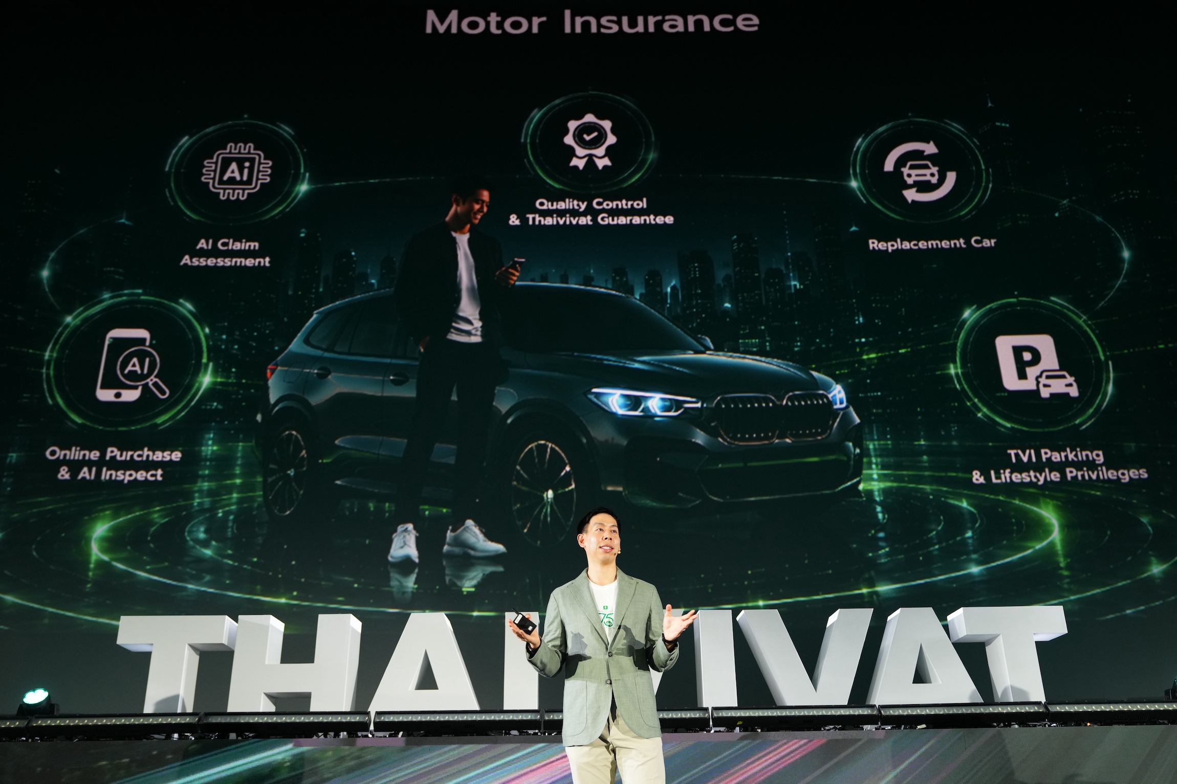 ภาพประกอบระบบนิเวศประกันภัยรถยนต์ (Motor Insurance Ecosystem) ของไทยวิวัฒน์
