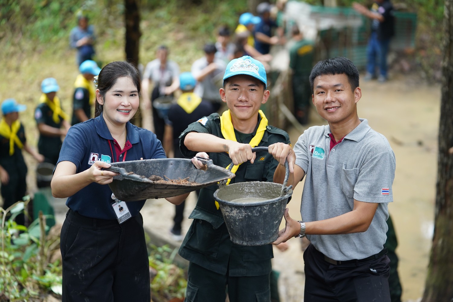 ภาพประกอบข่าว CSR ไทวัสดุสร้างฝายปีที่ 6