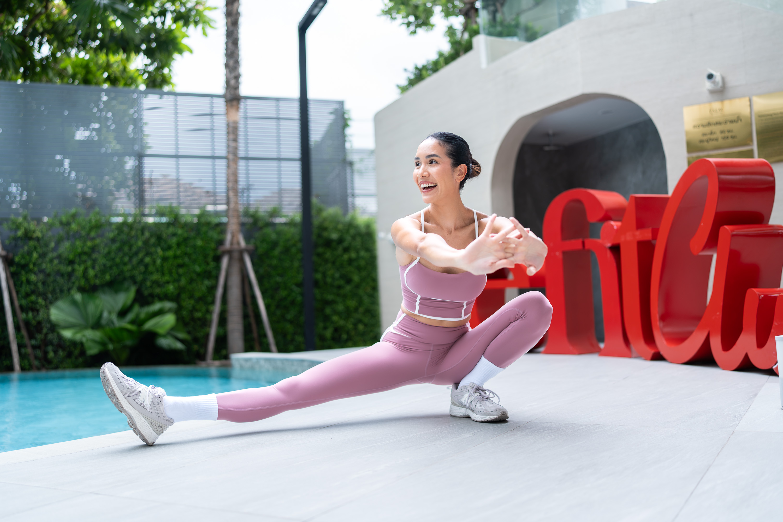 กิจกรรม Exclusive Workout Class ภายในโครงการ THE PALM