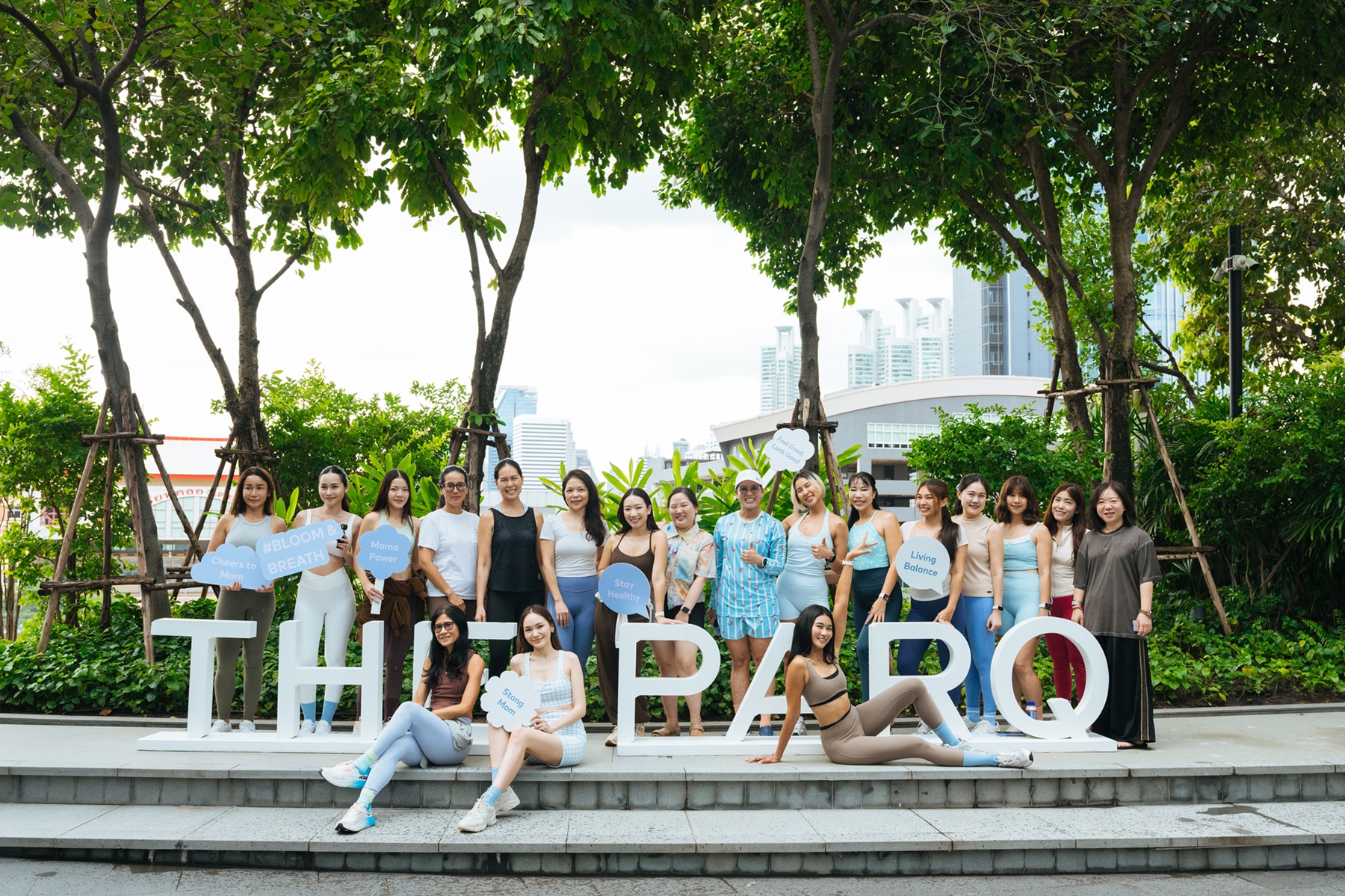 บรรยากาศงาน BLOOM & BREATH ณ เดอะ ปาร์ค