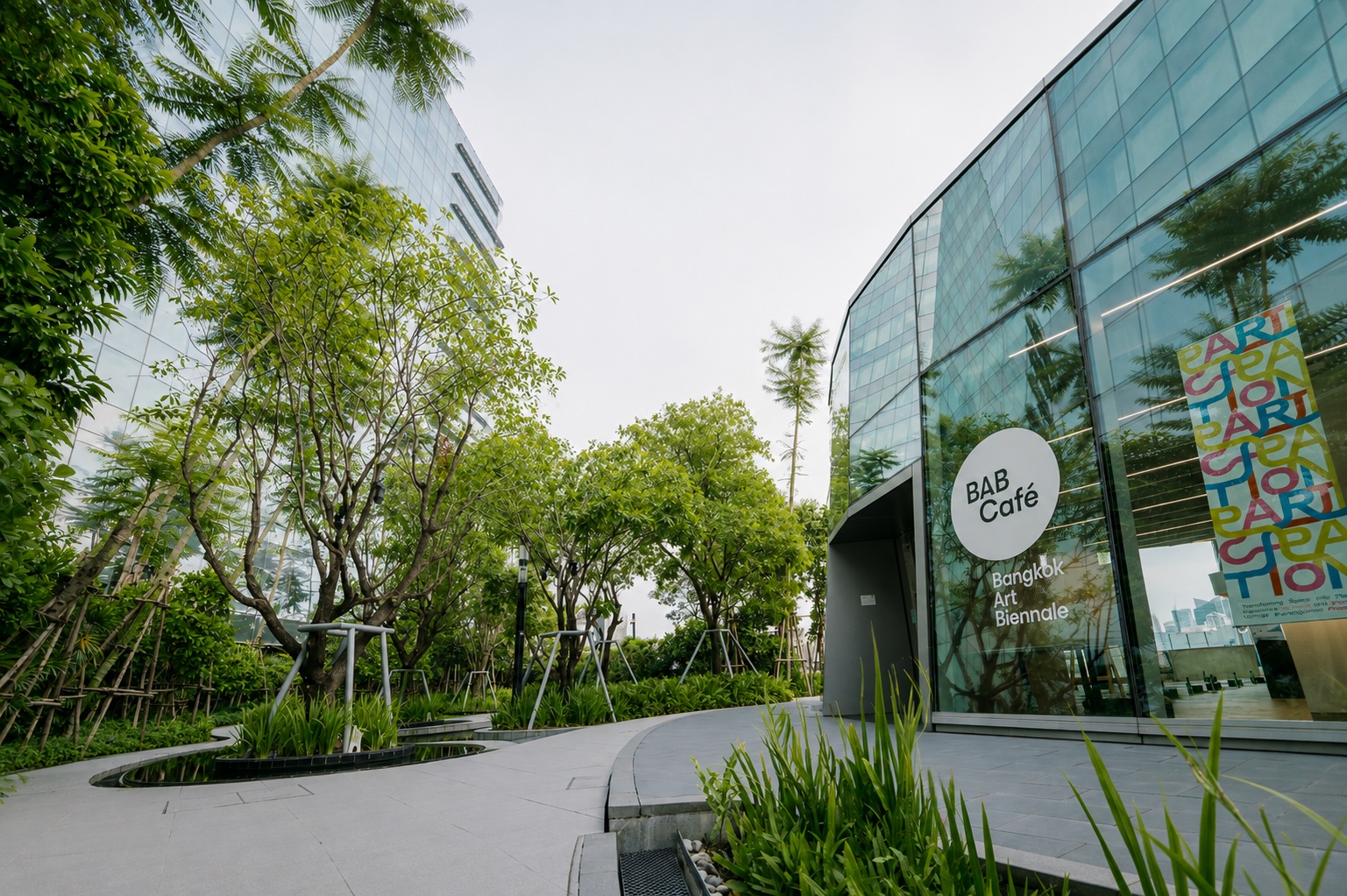 Q Garden พื้นที่สีเขียว The PARQ