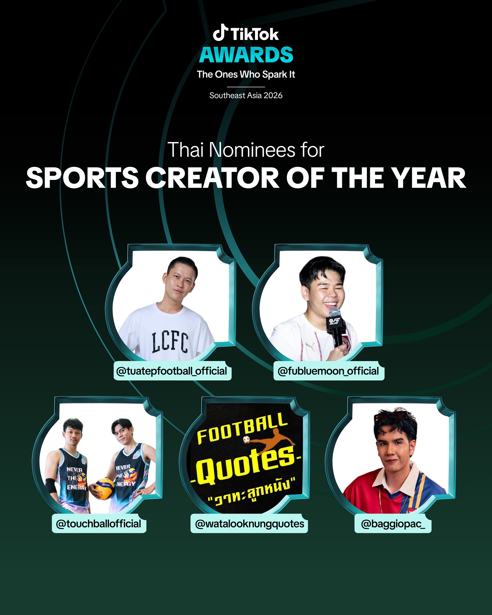 ภาพสาขา Sports Creator of the Year