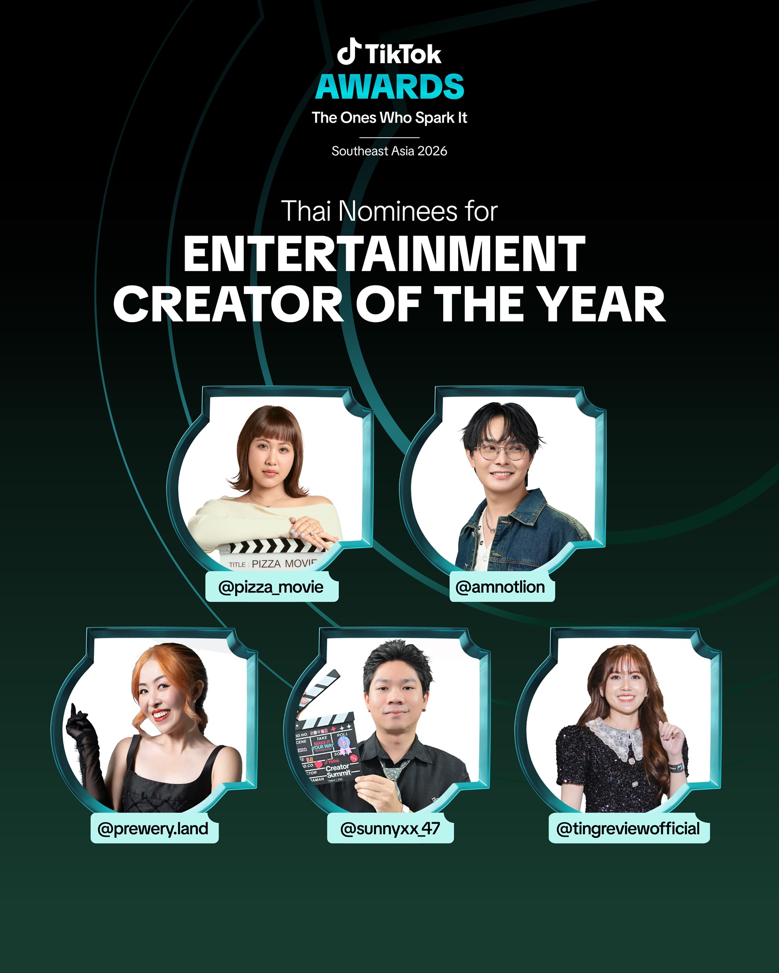 ภาพสาขา Entertainment Creator of the Year