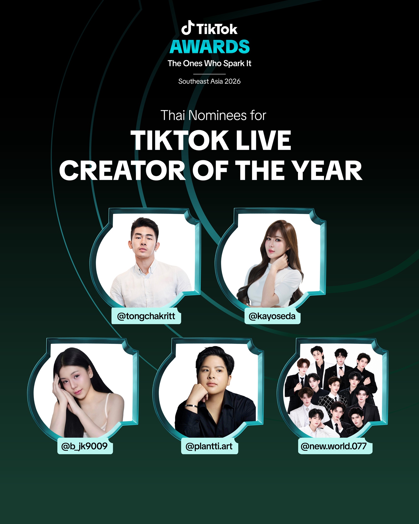 ภาพสาขา TikTok LIVE Creator of the Year