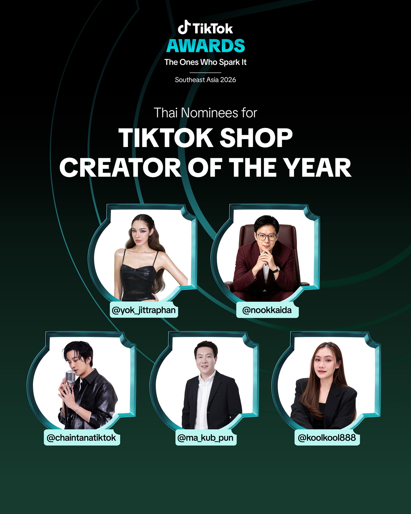 ภาพสาขา TikTok Shop Creator of the Year