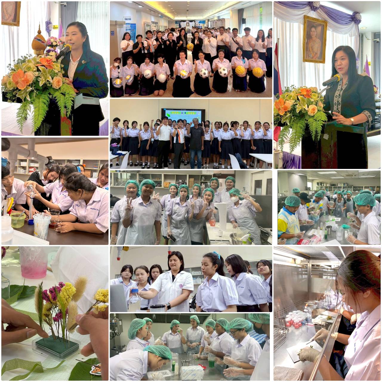 ภาพกิจกรรมโครงการเพาะกล้านักวิทย์น้อย