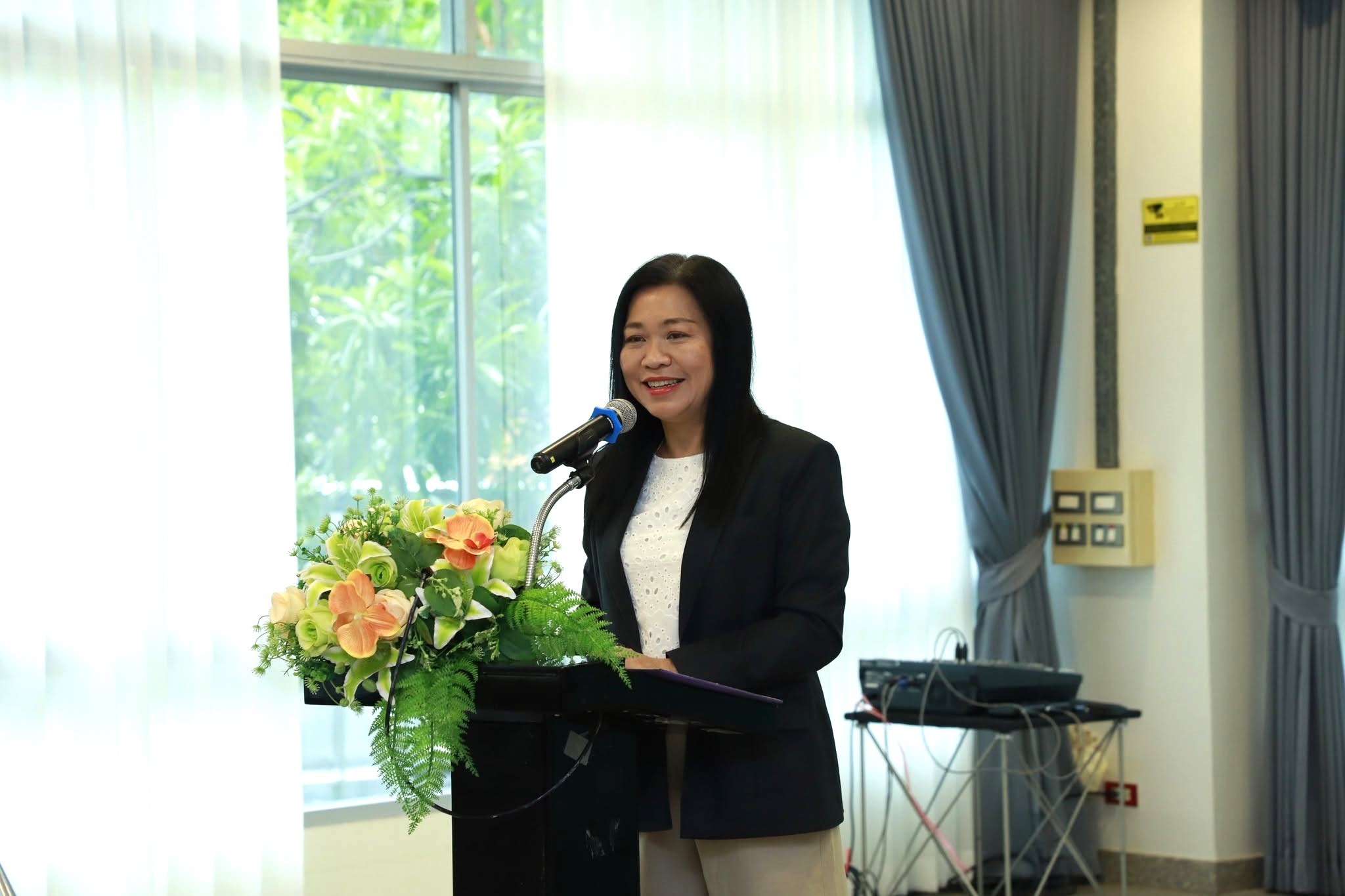ดร.ปริยะดา วิสุทธิแพทย์ กล่าวเปิดงาน