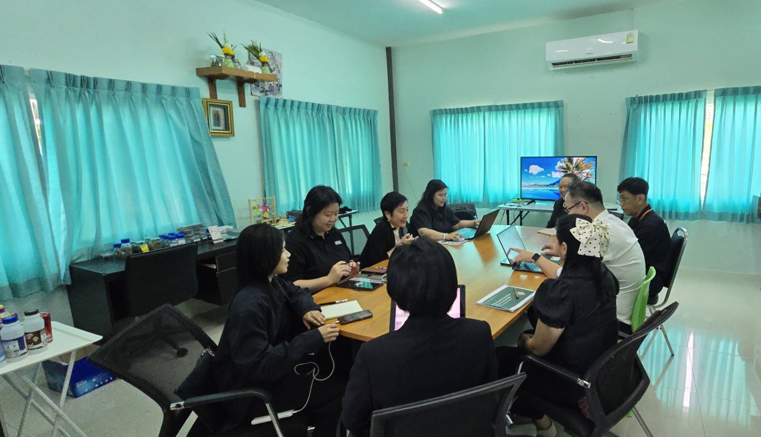 ภาพกิจกรรมที่ศูนย์การเรียนรู้ตาลเดี่ยวโมเดล
