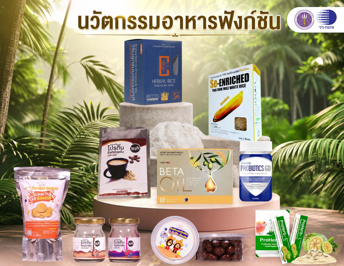 นวัตกรรมอาหารฟังก์ชันจากจุลินทรีย์โพรไบโอติก