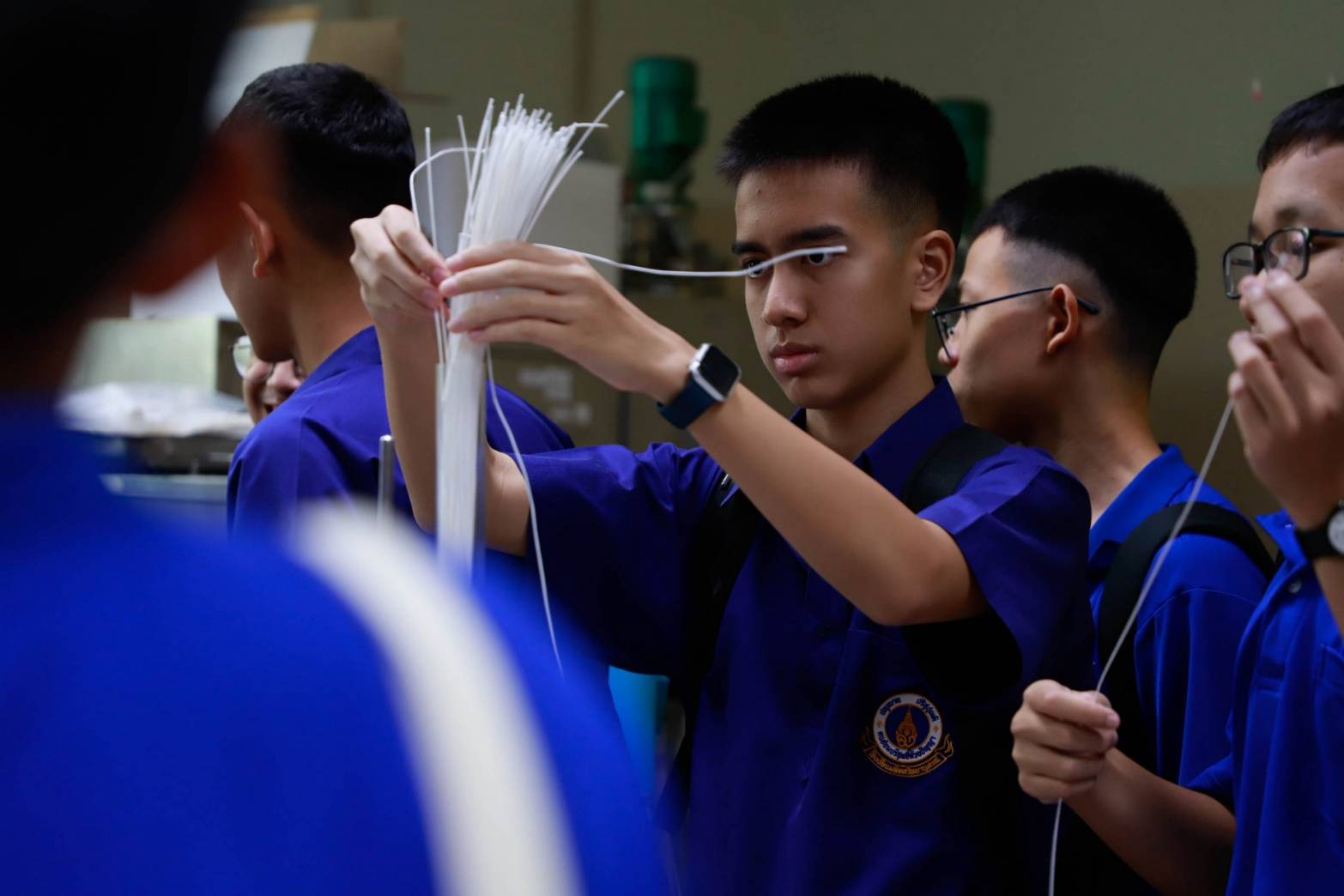 ภาพกิจกรรมต้อนรับคณะครูและนักเรียนโรงเรียนมหิดลวิทยานุสรณ์ ณ วว. เทคโนธานี