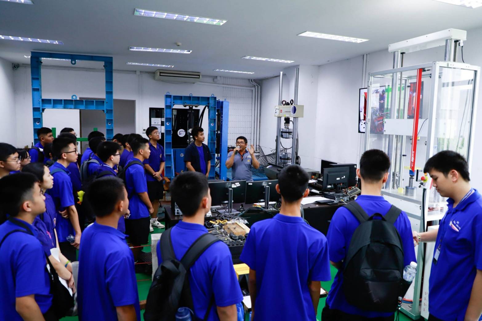 ภาพบรรยากาศการเรียนรู้ของนักเรียนที่ วว.