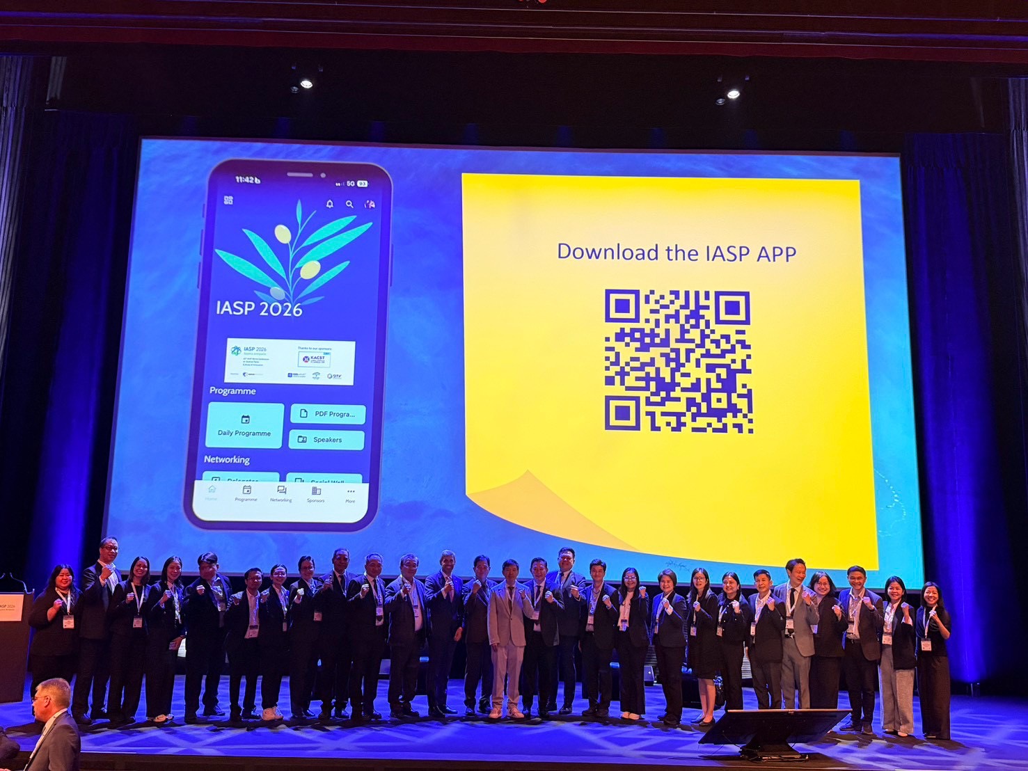 บรรยากาศการเข้าร่วมประชุม IASP World Conference 2026