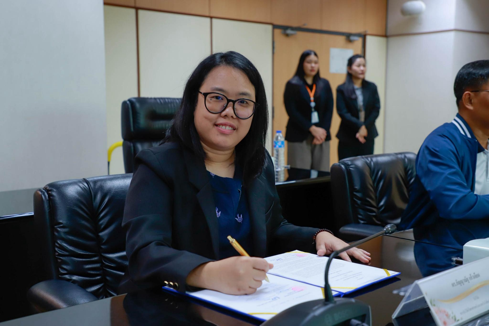 บรรยากาศพิธีลงนามความร่วมมือระหว่าง วว. และบริษัท ลิฟพลัส เฮลท์ โซลูชั่น จำกัด