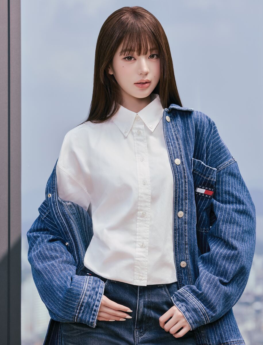 ลุคแคมเปญ Tommy Jeans Fall 2026 – Shirt Jacket
