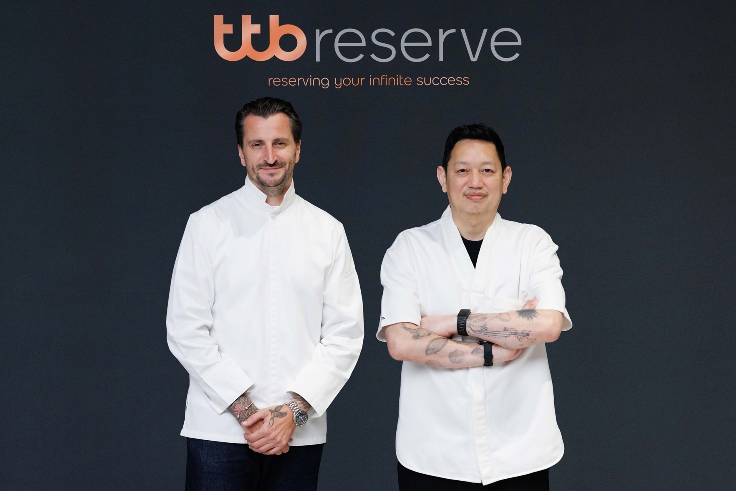 เชฟชั้นนำร่วมสร้างสรรค์เมนูในงาน ttb reserve Exclusive Dining Experience