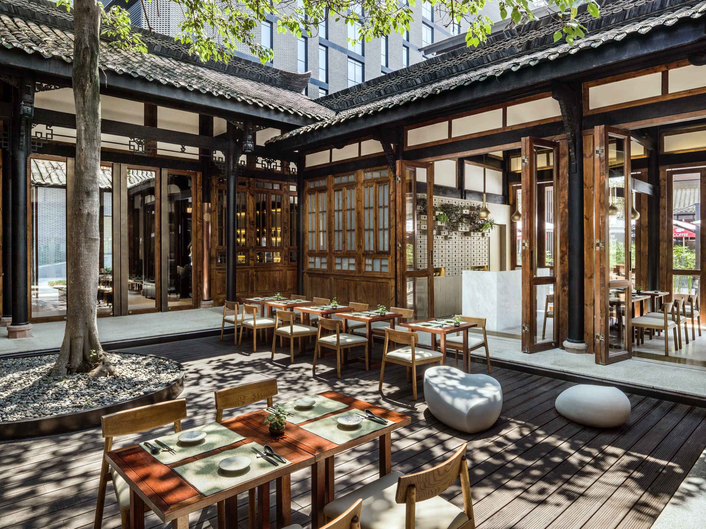 Mi Xun Teahouse ที่ Upper House Chengdu